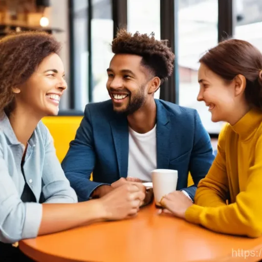 고객 만족도 관리 - **Prompt 1: The Heart of Customer Loyalty - Warm Connections**
    "A vibrant and diverse group of a...