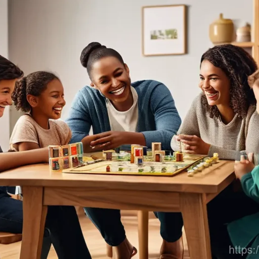 마케팅 커뮤니케이션 - **Prompt:** A heartwarming scene depicting a diverse group of people, including adults and children ...